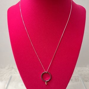 Diamond Ring Necklace